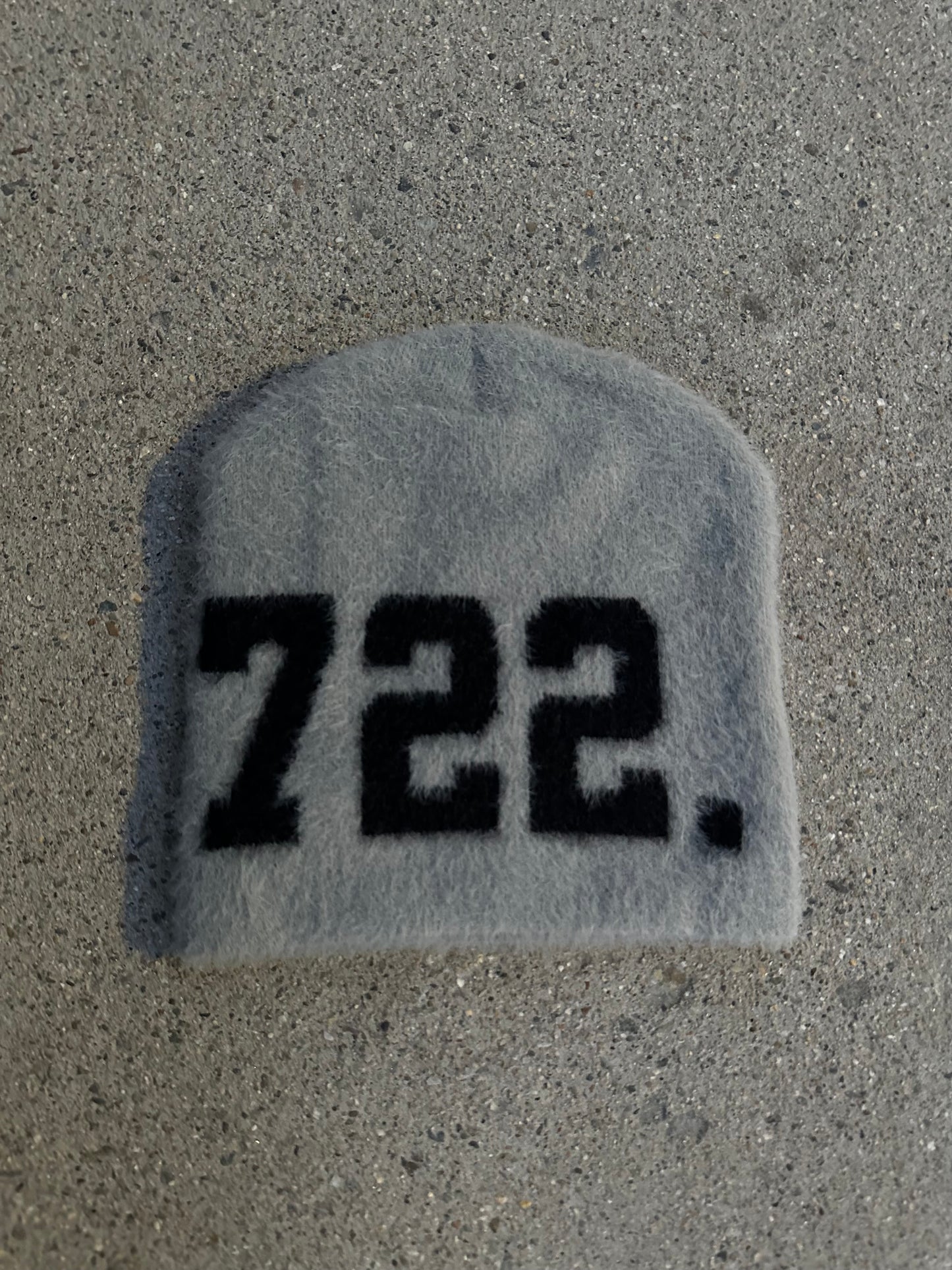 “722” mohair beanie