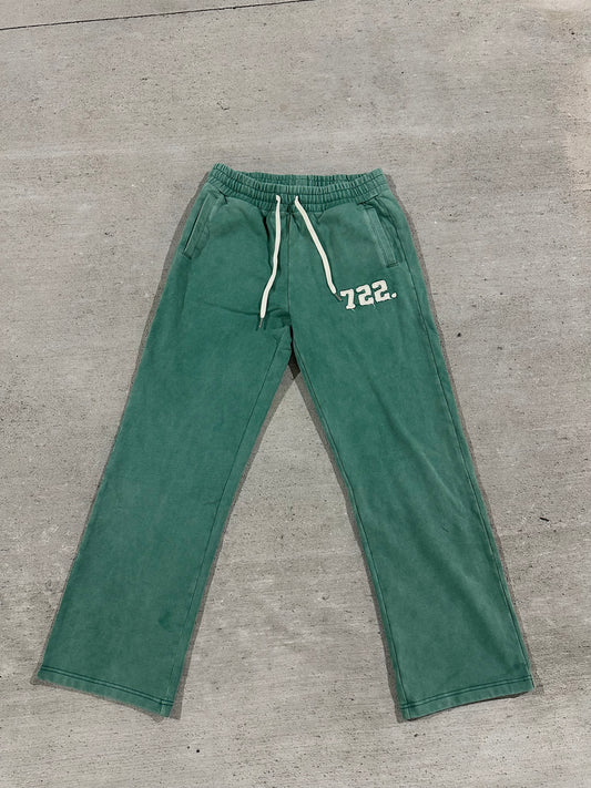 “722” Green Sweatpants